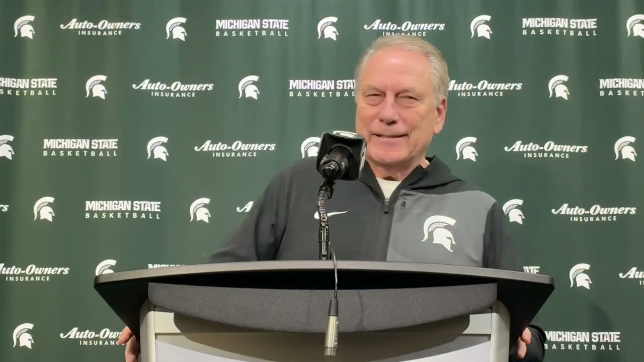 MSU Head Coach Tom Izzo Previews Upcoming NCAA Tournament Matchup vs North Dakota State on Thursday