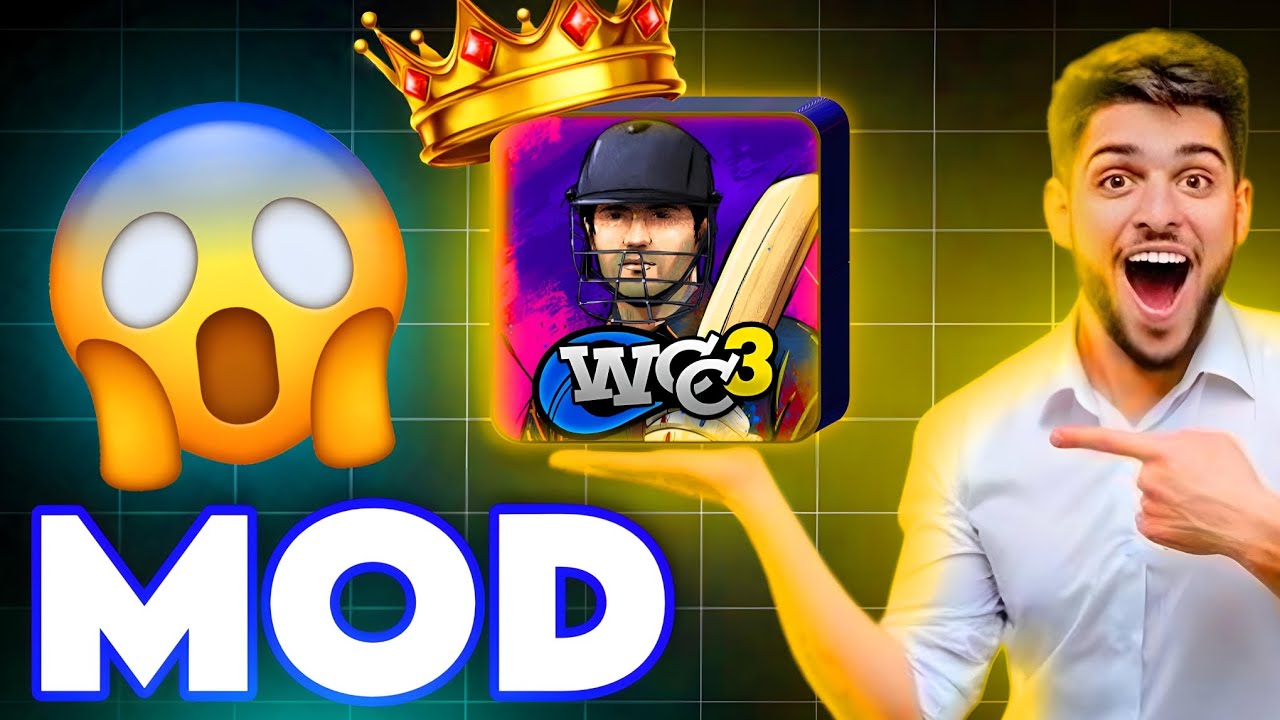OMG 😱🔥 WCC3 MOD APK + EVERYTHING UNLOCKED 😍 CAREER MODE FREE | WCC3