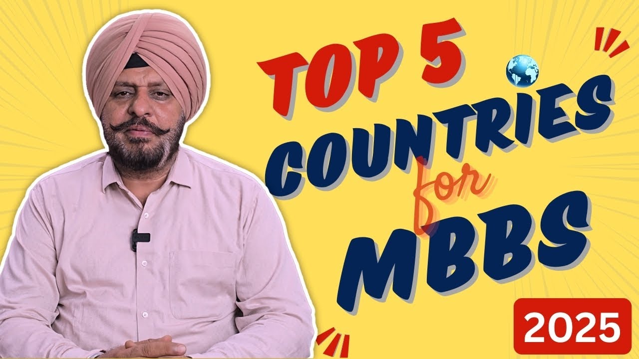 Top 5 countries to study MBBS in 2025 🌍