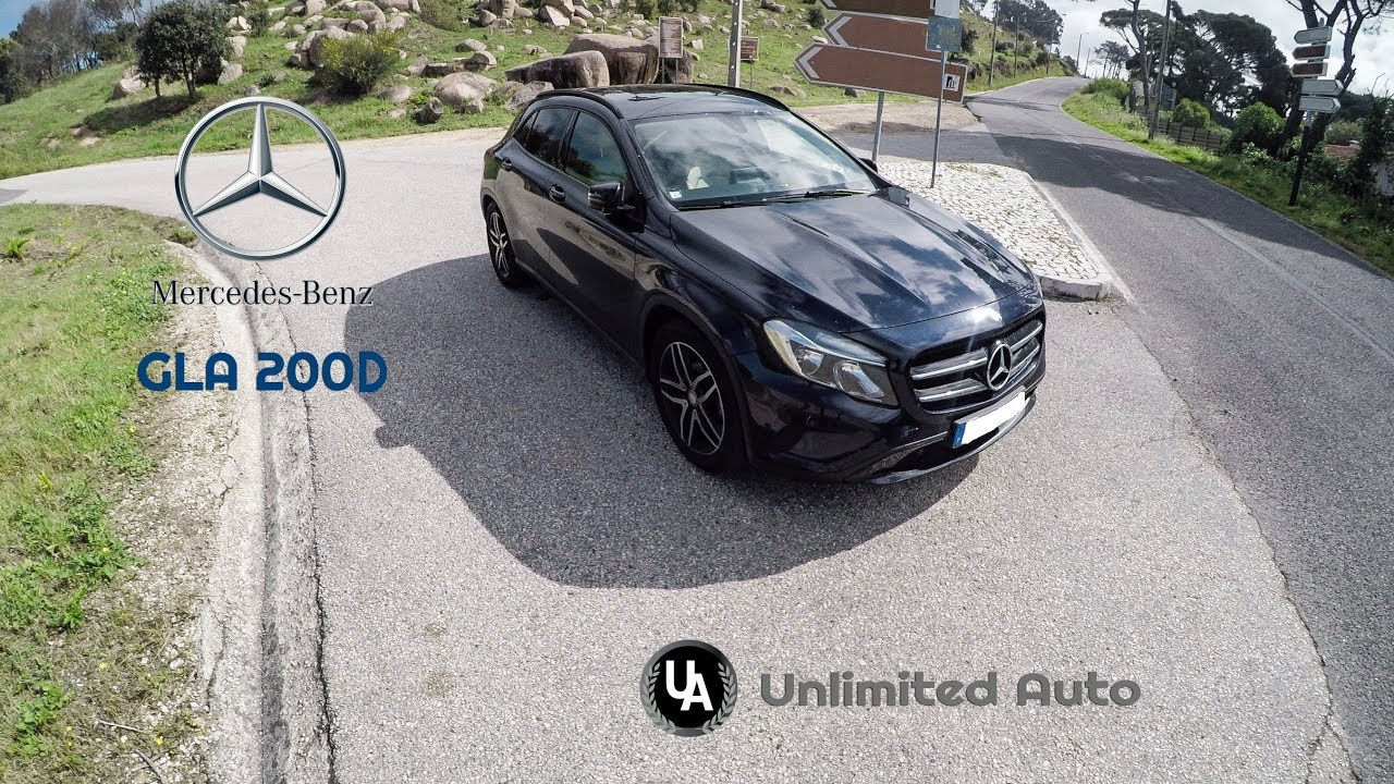 MercedesBenz GLA 200d - POV TEST DRIVE