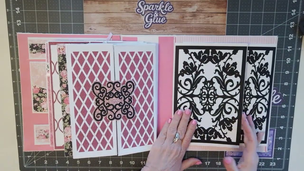 Roses and Gold Extra Large album 8.5 x 10 Share