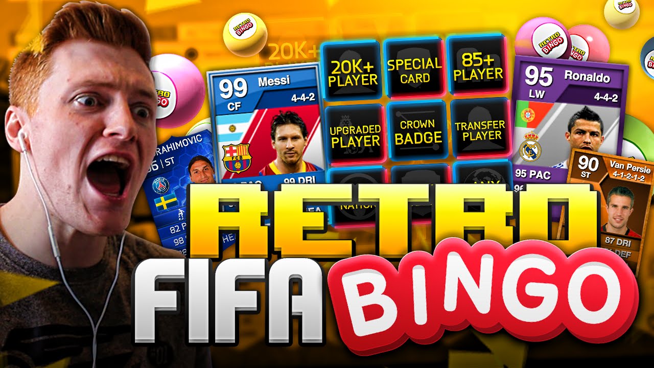 INSANE RETRO FIFA BINGO!!!
