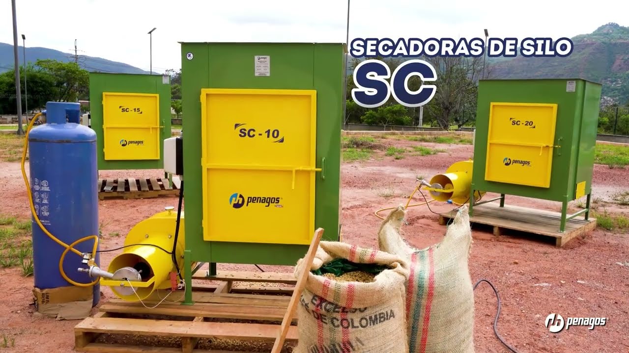 Secado eficiente con las Secadoras de silo SC Penagos/ Efficient drying with Penagos SC silo dryers☕