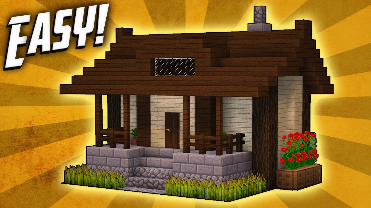 Minecraft: Как построить небольшой дом для выживания (урок №5)