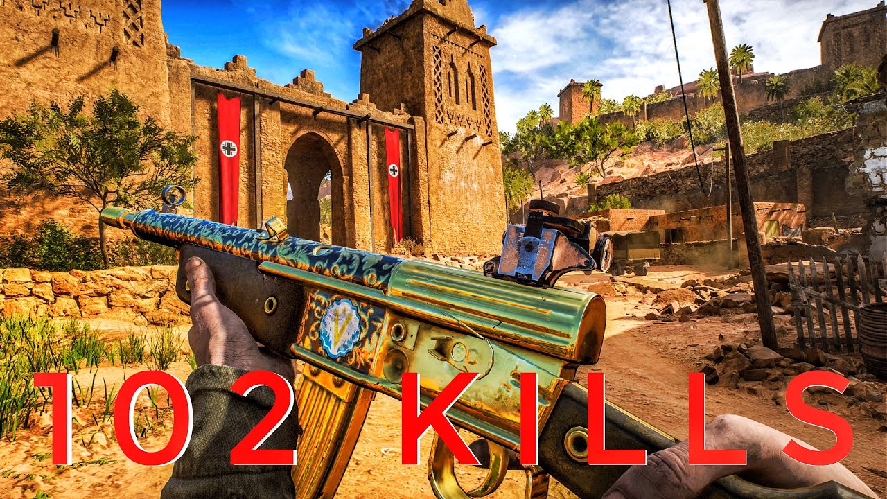 Battlefield V 102 kills Gewehr 1-5 Al Marj Conquest