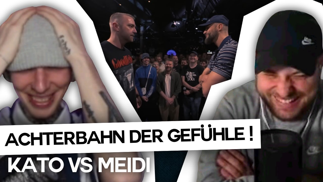 KICO & DUZOE schauen KATO vs MEIDI - DLTLLY Battle | REACTION