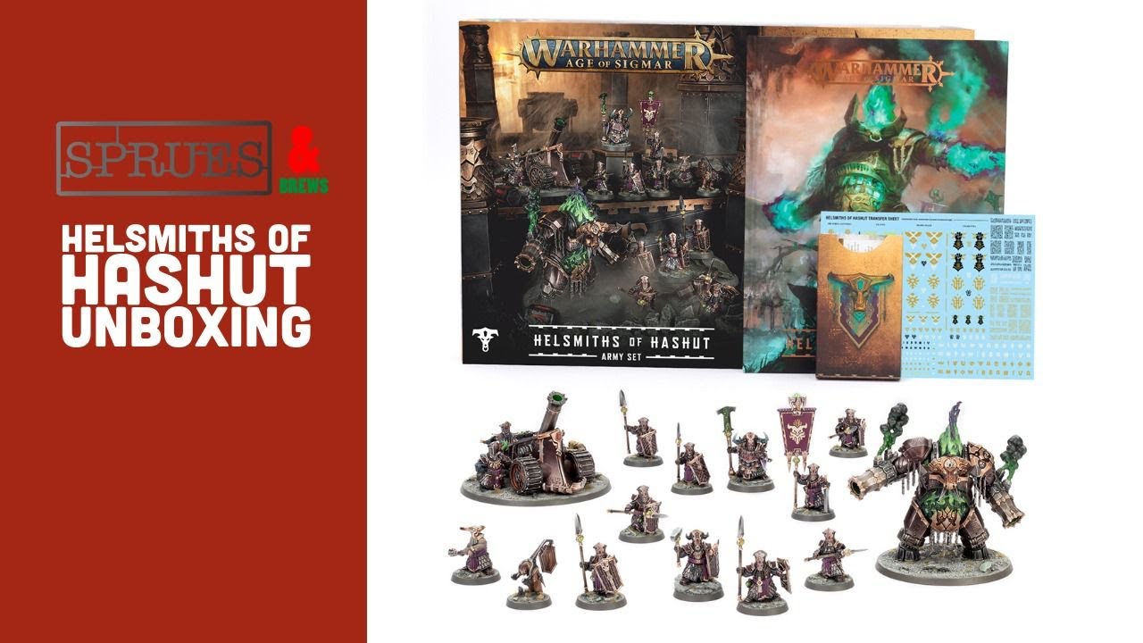 Helsmiths of Hashut Army Set and Battletome Unboxing and Review - Warhammer Age of Sigmar