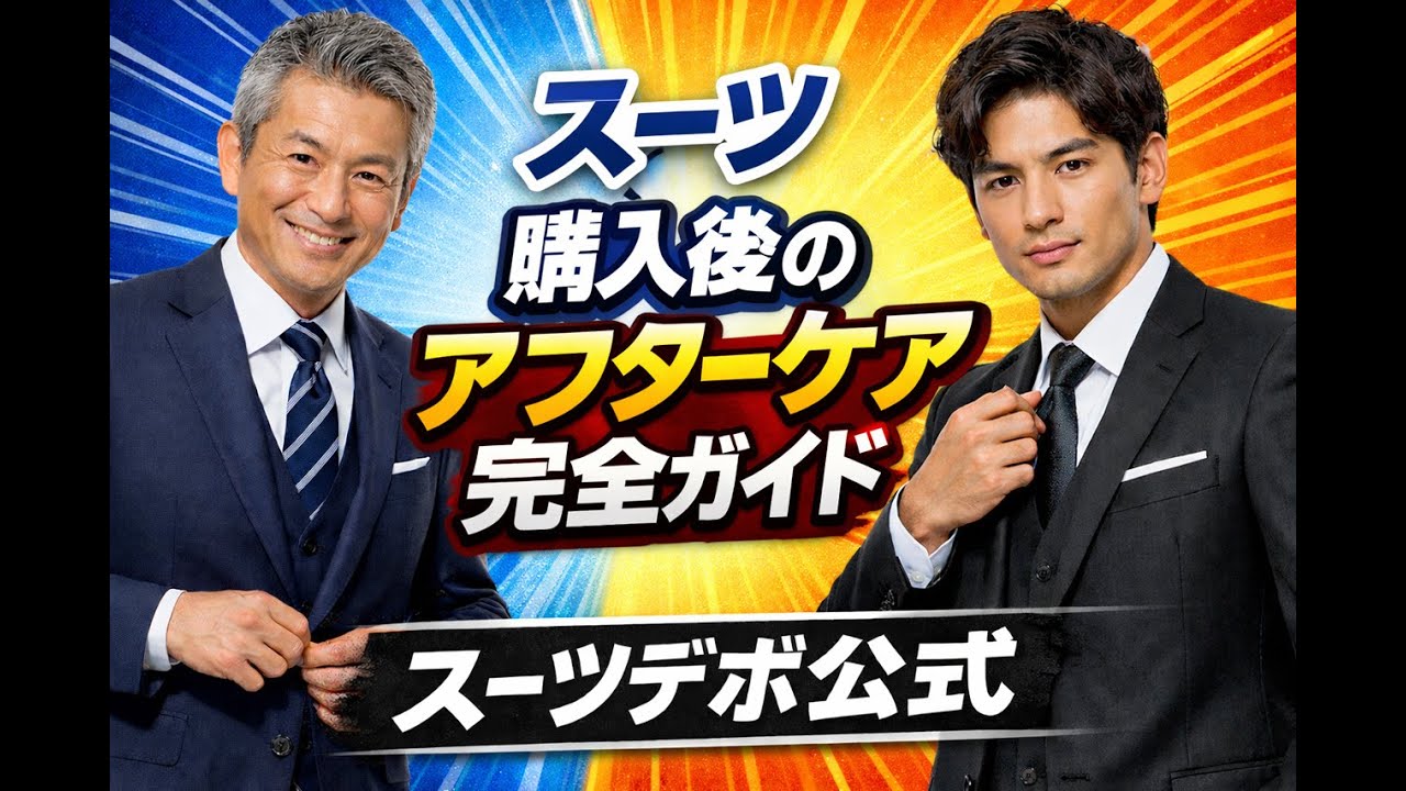 【スーツデポ公式】【保存版】スーツの手入れ・干し方・ブラッシング｜雨の日対策＆洗濯表示（新JIS）も解説