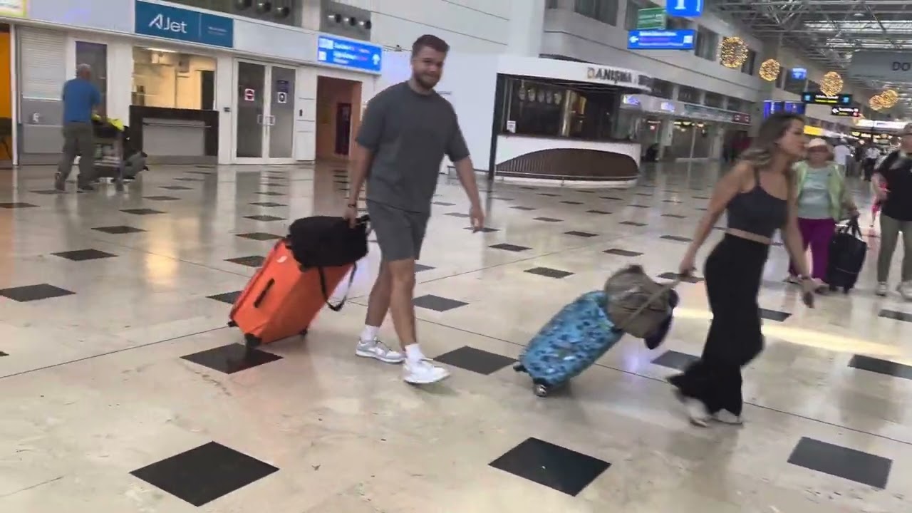 Antalya Airport,Turkey one of the cleanest  I have visited ,very well maintained and organised .