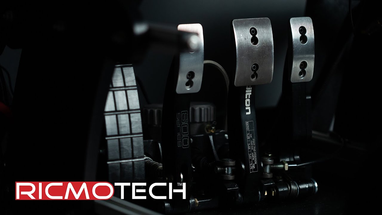 Ricmotech GTPRO3 Xtreme Floor Mount Pedals