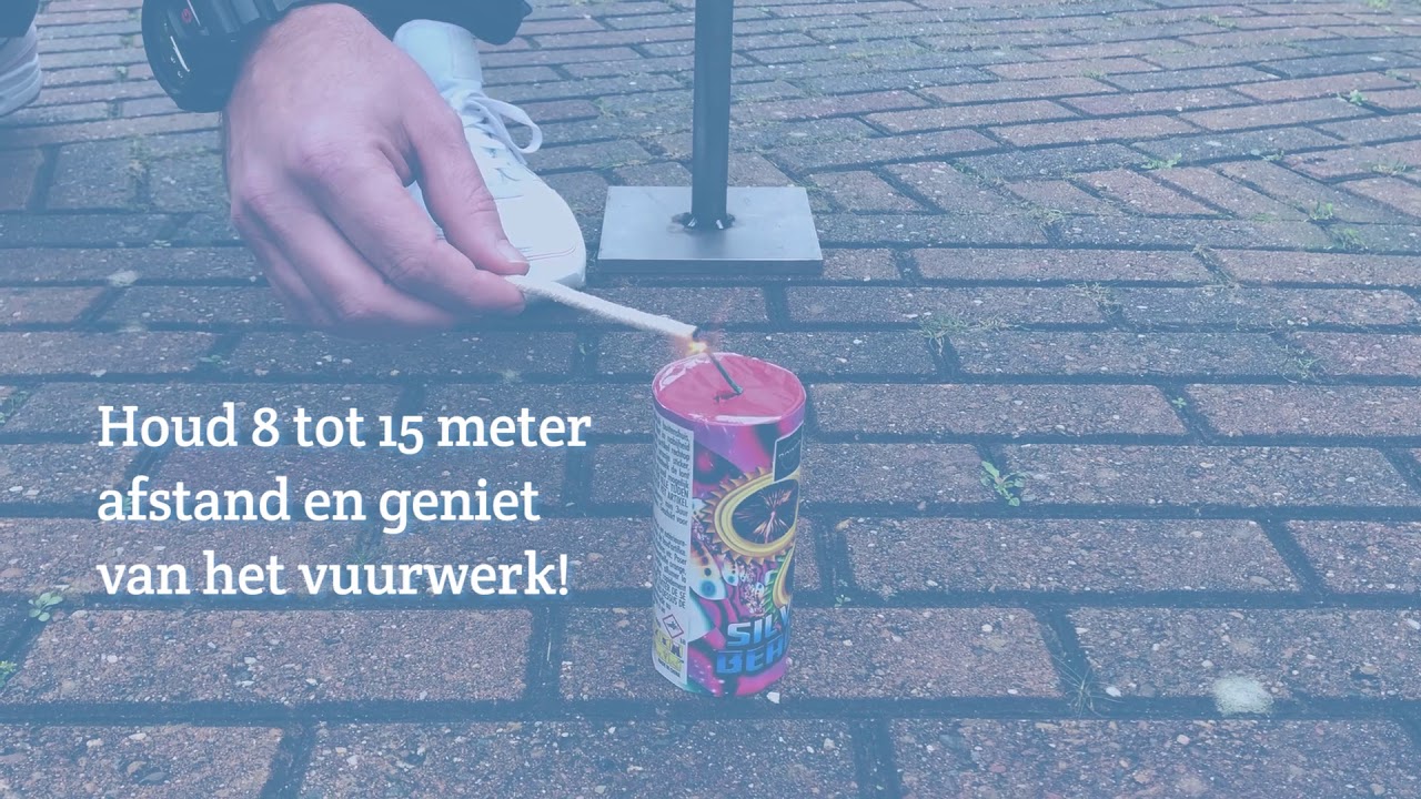 Hoe steek je veilig vuurwerk af?