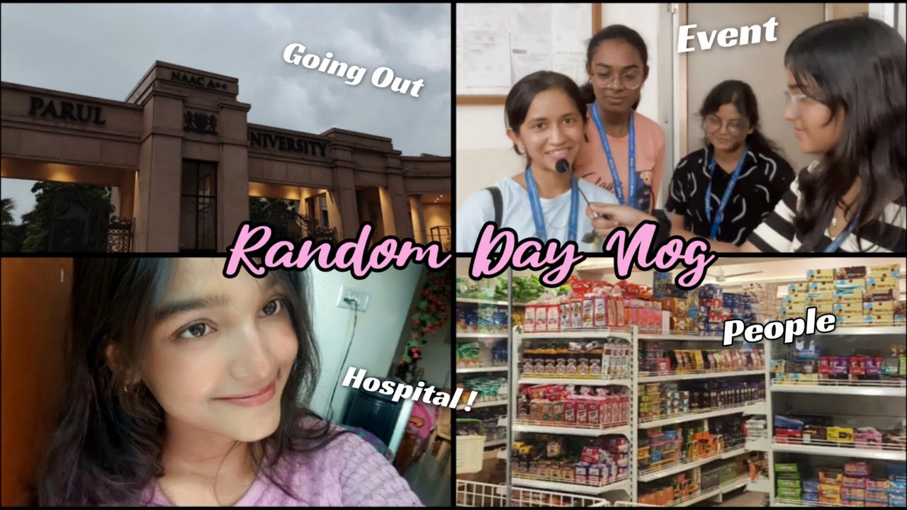 Random Day Random Vlog @ParulUniversity Student | Reetul Records