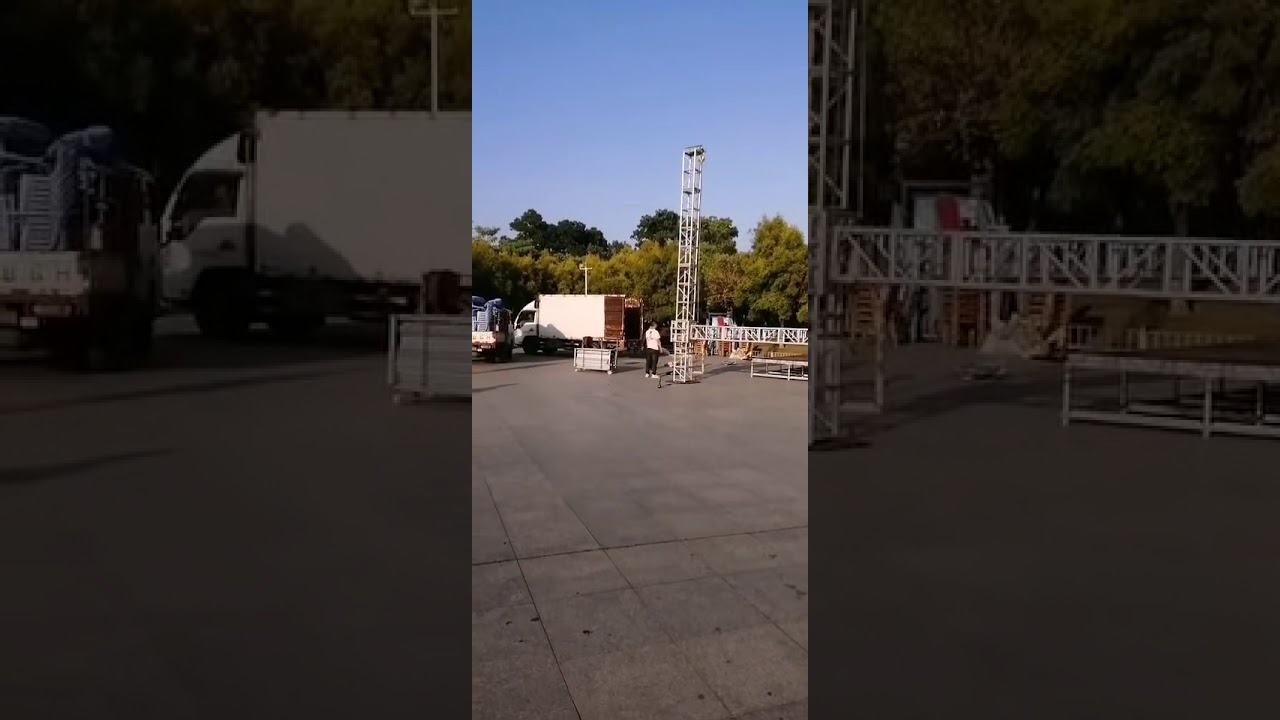 Jak zamontować system kratownic scenicznych na imprezy plenerowe?