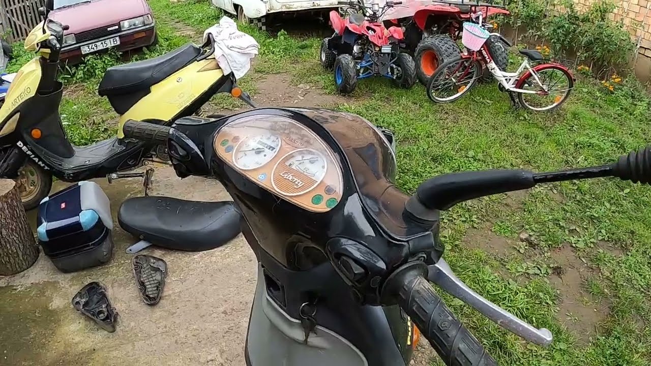 Що робити коли скутер не заводиться??? Ремонт  Piaggio Liberty