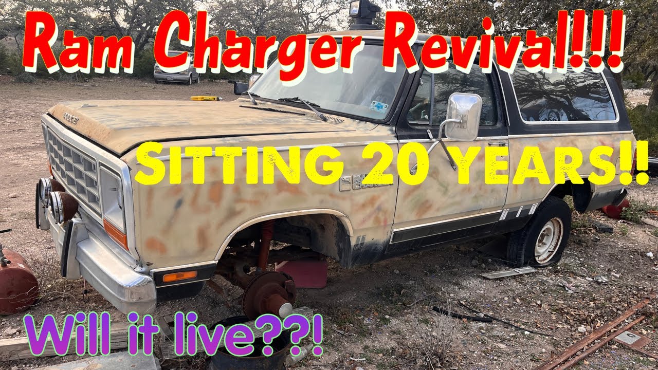 Ram Charger Sitting 20 years! Will it run?