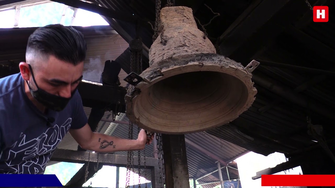 Conoce como se elaboran las campanas en Tizapan, Hidalgo