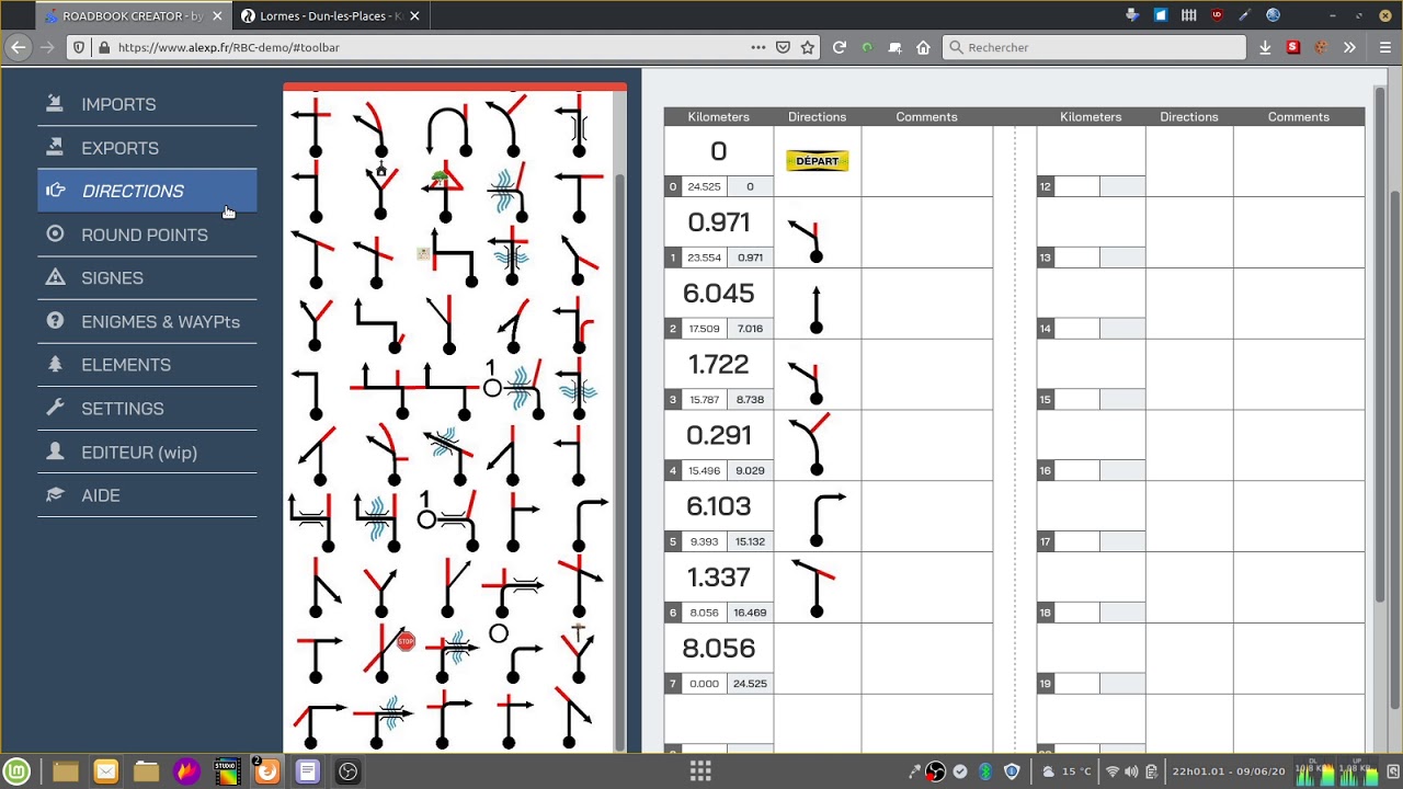 ROADBOOK CREATOR - Demo