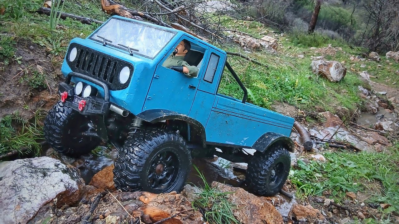 1/6 Scale Rock Crawling