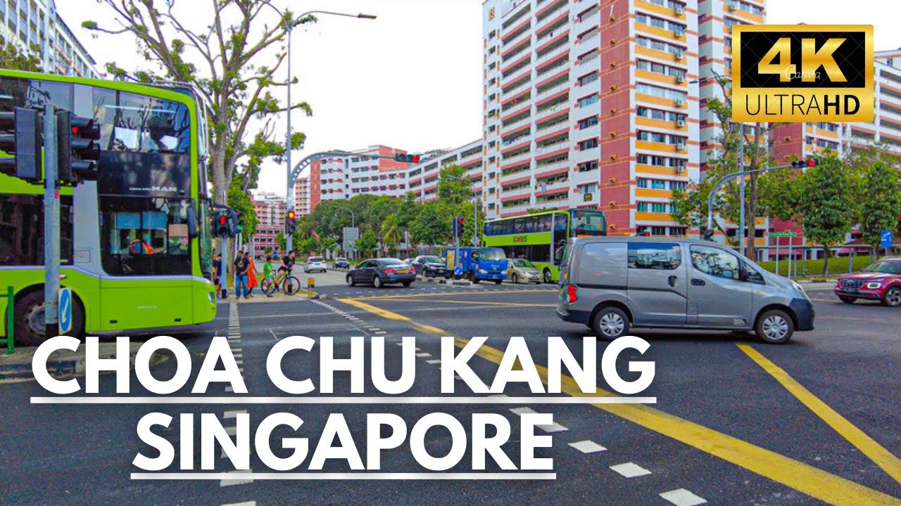 Choa Chu Kang Neighbourhood Walking Tour ~ Singapore Walking Tours [4K]