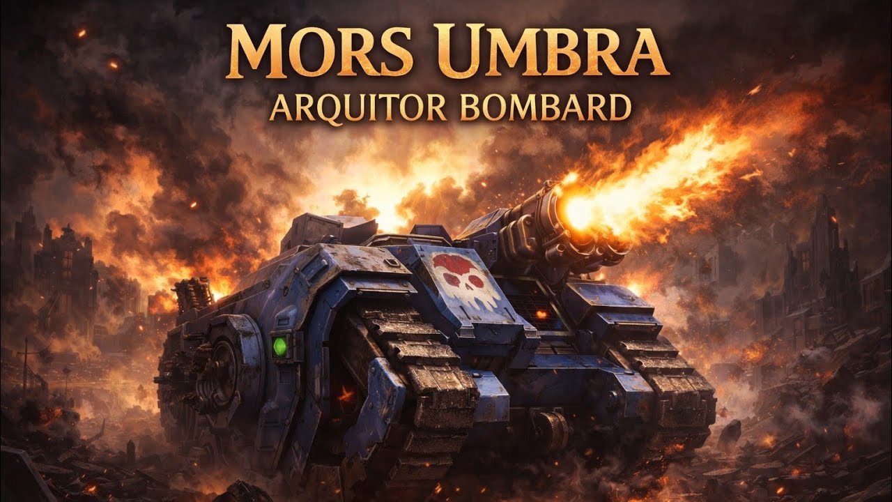 MORS UMBRA ARQUITOR BOMBARD (OBSIDIAN PRODUCTIONS)(WARHAMMER 40K)(MUSIC)(NIGHT LORDS)