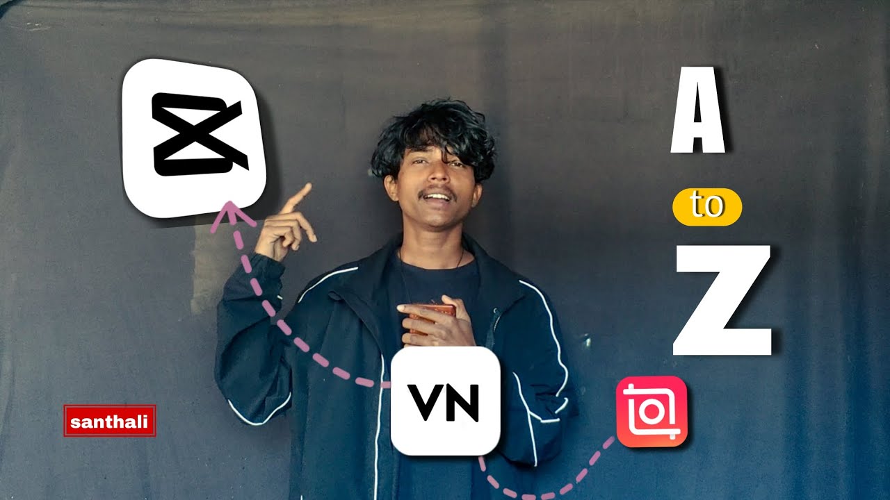 Basic video editing tutorial part I || smith sachin || santhali