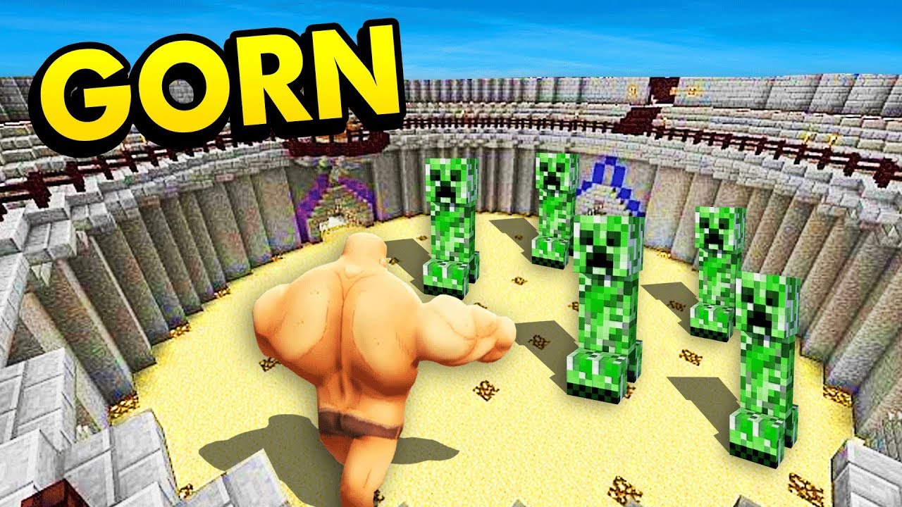 GORN GLADIATOR SIMULATOR IN VR MINECRAFT ARENA (GORN Virtual Reality HTC Vive Funny Gameplay)