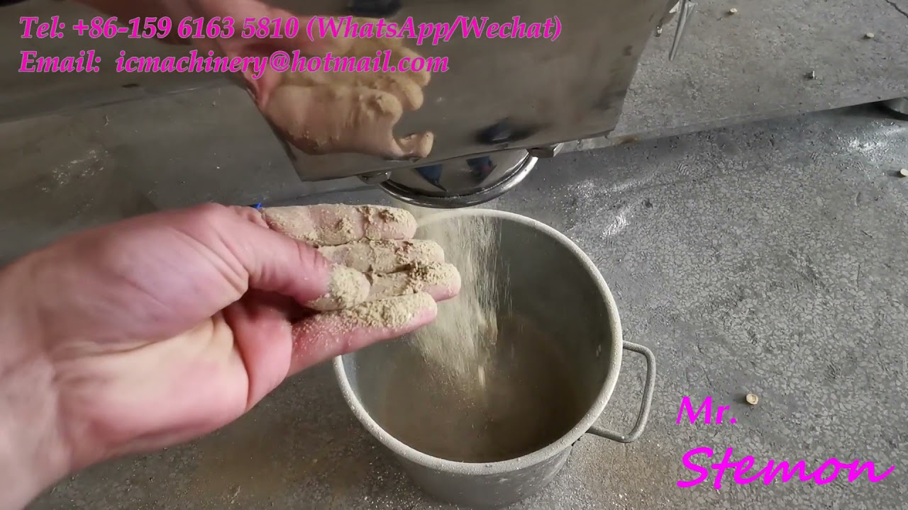 Herbs powder grinder hammer mill mini spices powder pulverizer ACM pin mill Air classifier machine