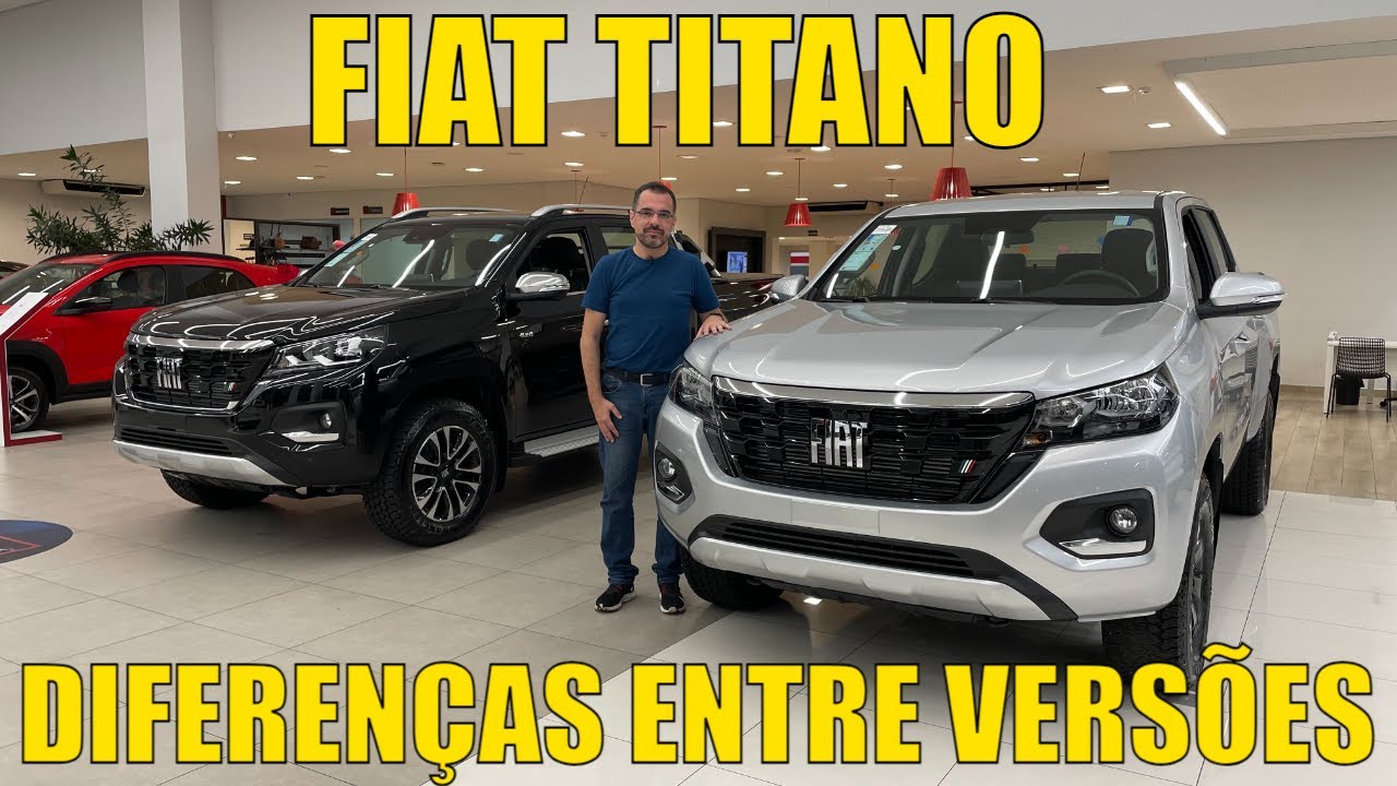 Fiat Titano - Diferenças entre as versões Volcano e Ranch