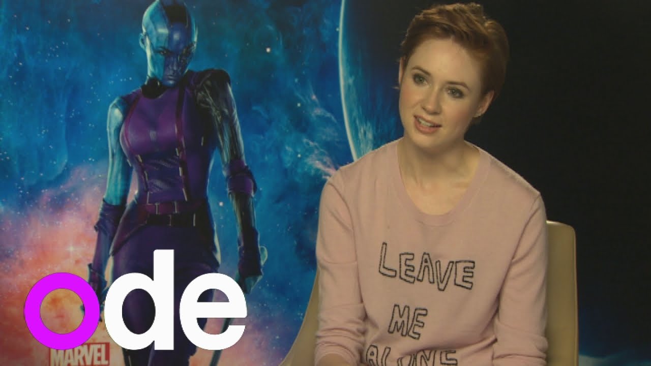 Karen Gillan talks fighting and shaving off her hair for Guardians of the Galaxy