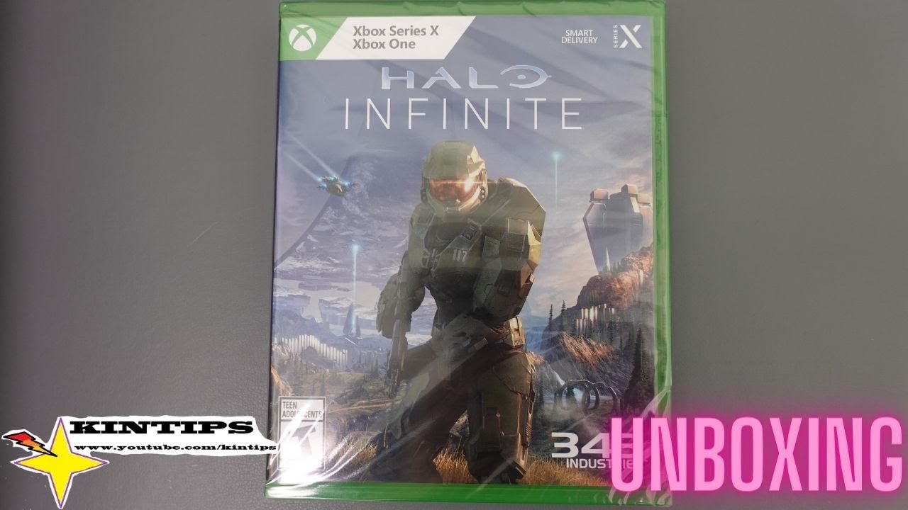 Kintips Unboxing Halo Infinite Xbox Series X XSX S One Microsoft Game Studios 343i industries