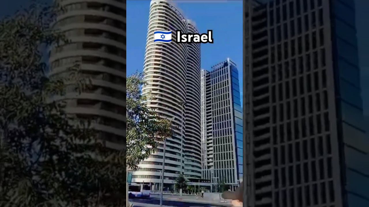 Israel city view 🏙️🇮🇱❤️ #beutifull #view #lovemusic #travel #shorts #israel #telaviv #city