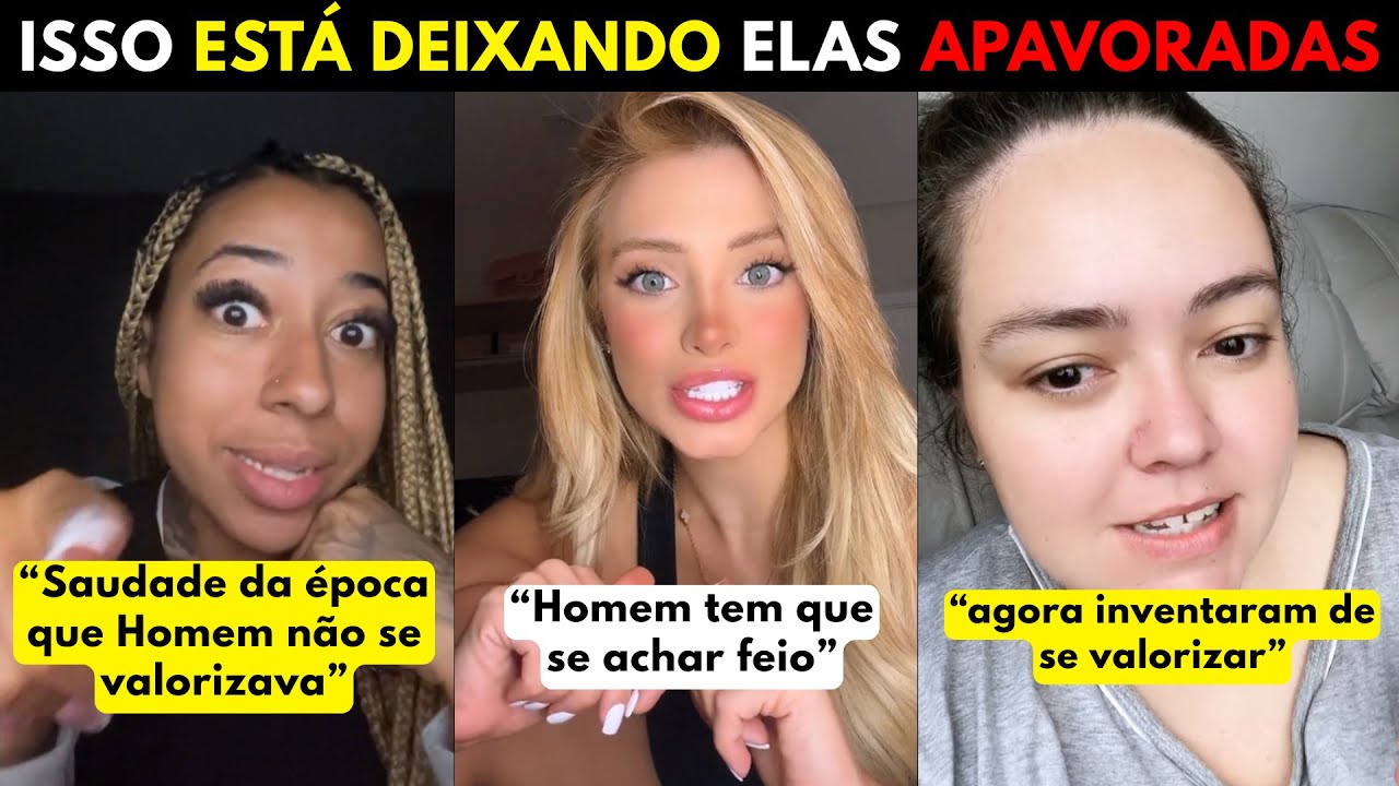 OS HOMENS ESTÃO SE VALORIZANDO E AS MULHERES ESTÃO SURTANDO