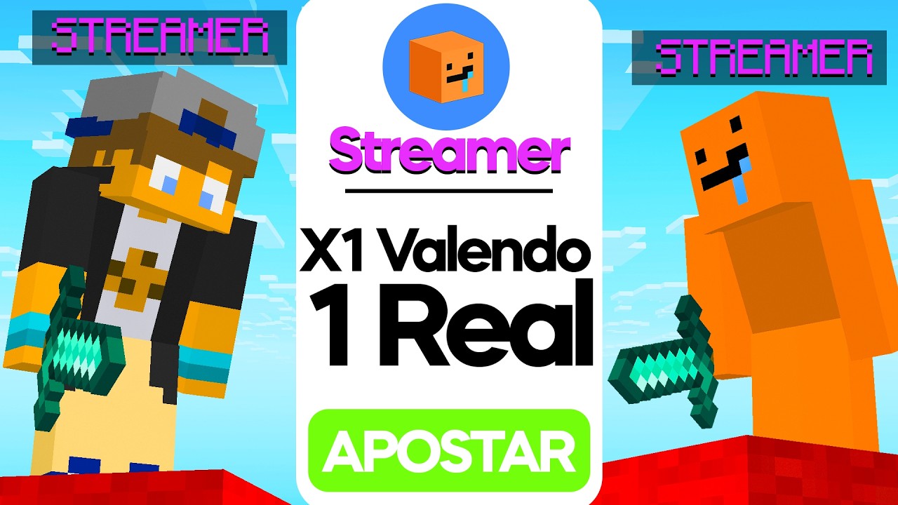 DESAFIEI STREAMERS PARA X1 VALENDO 1 REAL!!