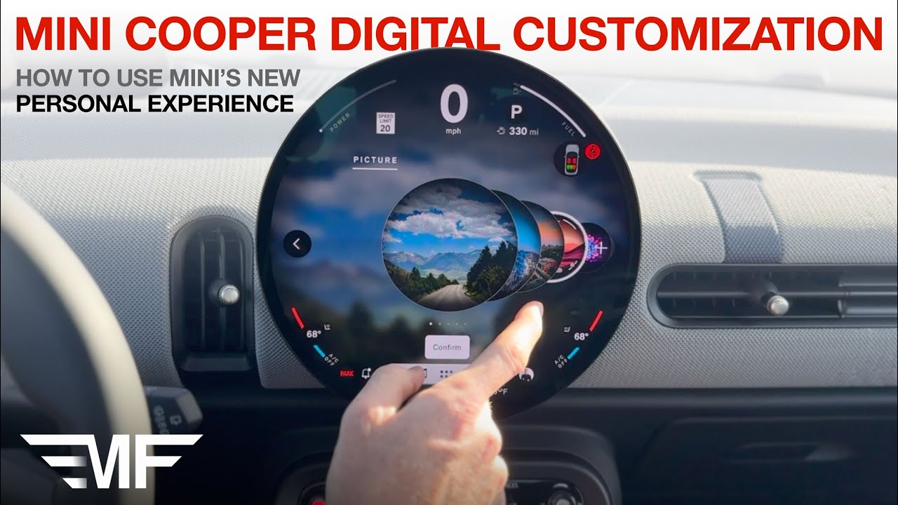 MINI OS 9 Personal Experience — цифровая персонализация приходит в MINI Cooper