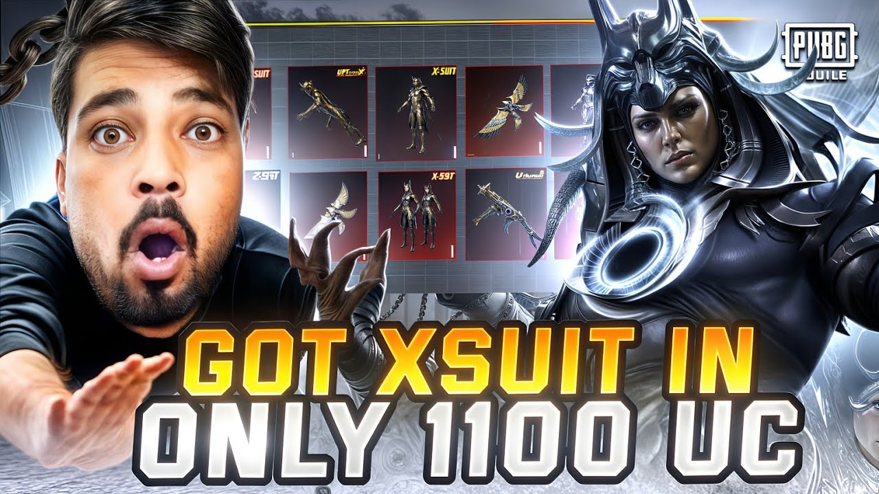 Only $1100UC !! Luckiest Anukhra X-Suit Crate Opening Pubg 🥵