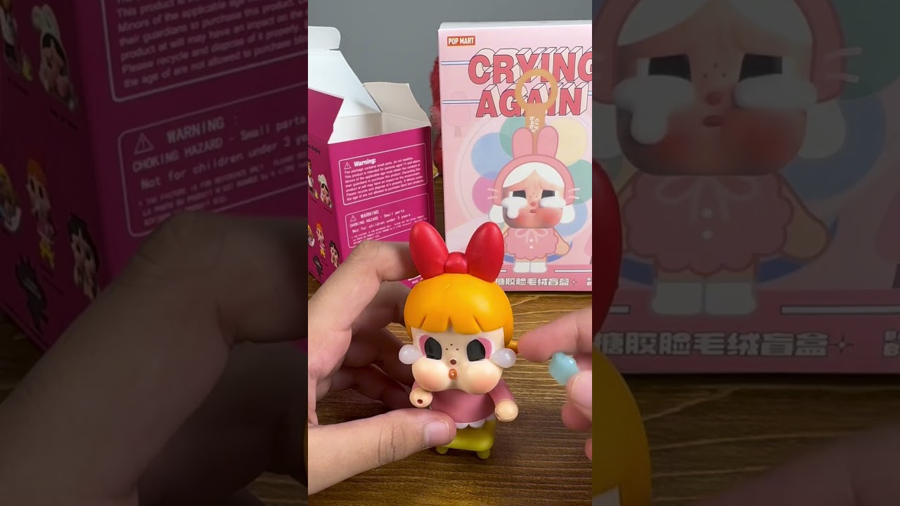 Crybaby فتح علب كراي بيبي خلونا نشوف إيش طلع لي! #blindbox #unboxing #miniso