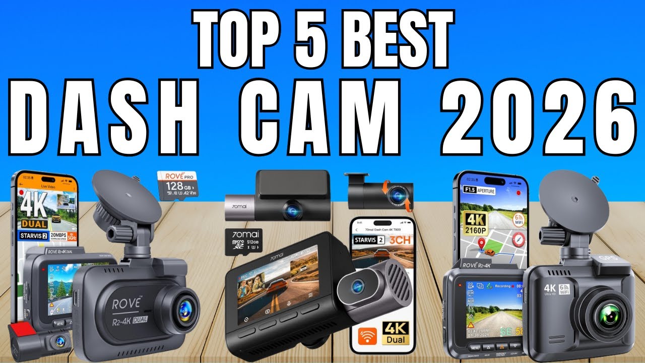 Top 5 Best Dash Cam 2026 &ndash; Must Watch Before You Buy One!