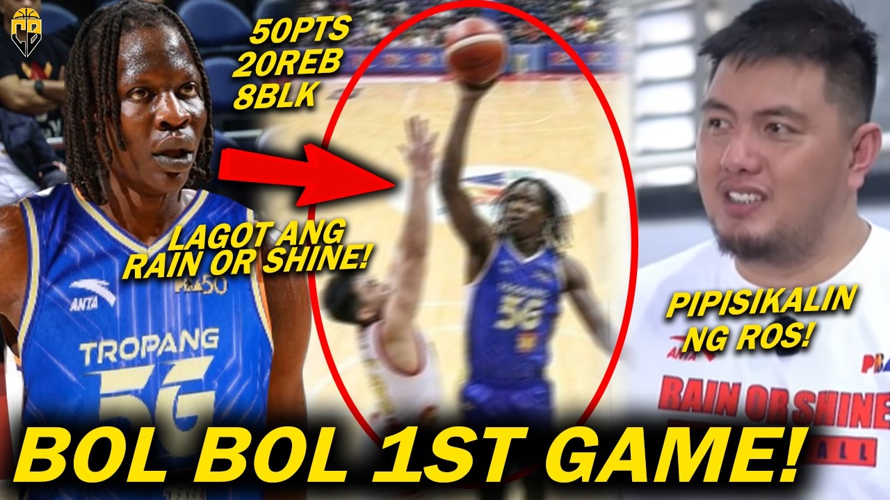 PBA Debut ni BOL BOL! Gagawa ng HISTORY sa buong PBA vs Rain or Shine Elasto Painters! PBA update!