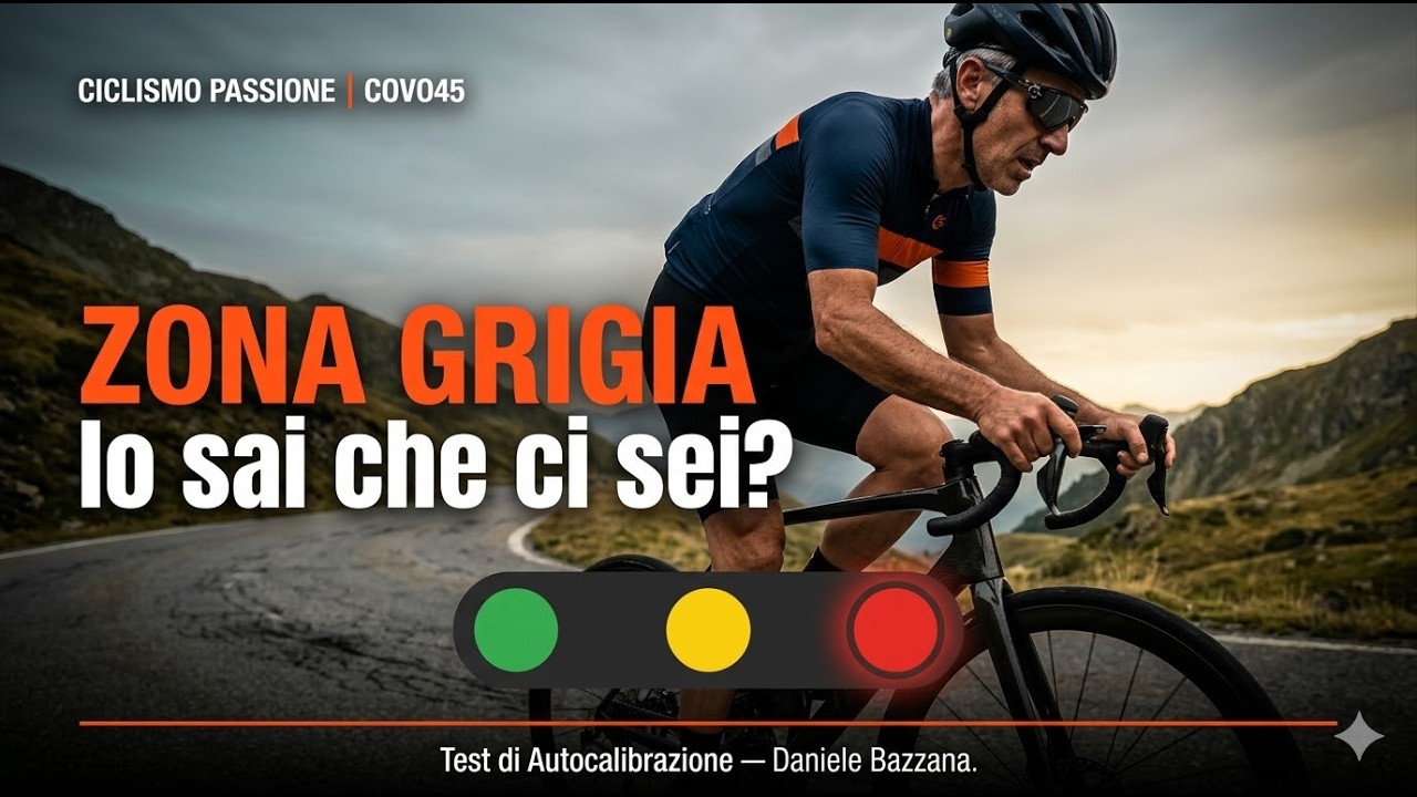 Ti stai allenando nella zona grigia? | Test da fare subito | Ciclismo over 45