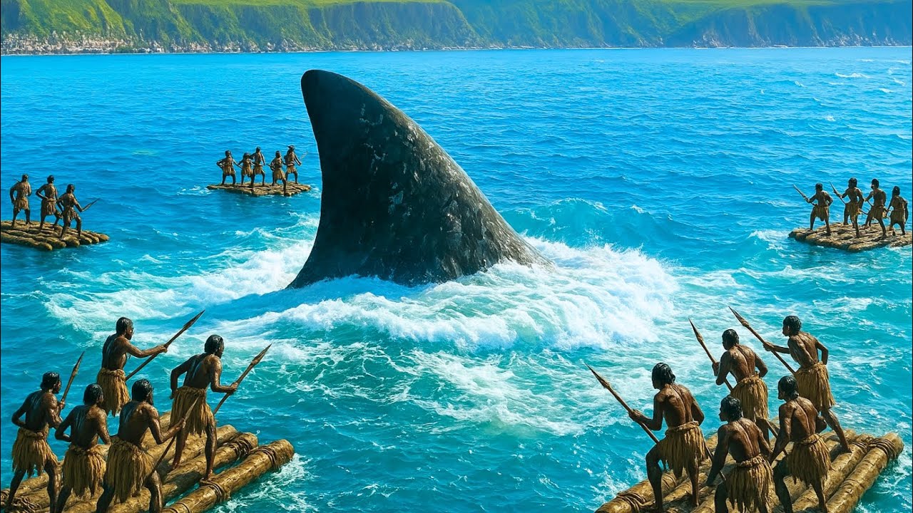 Epic Hunt for the Prehistoric Mega Shark | Tribe&rsquo;s Ultimate Battle for Survival