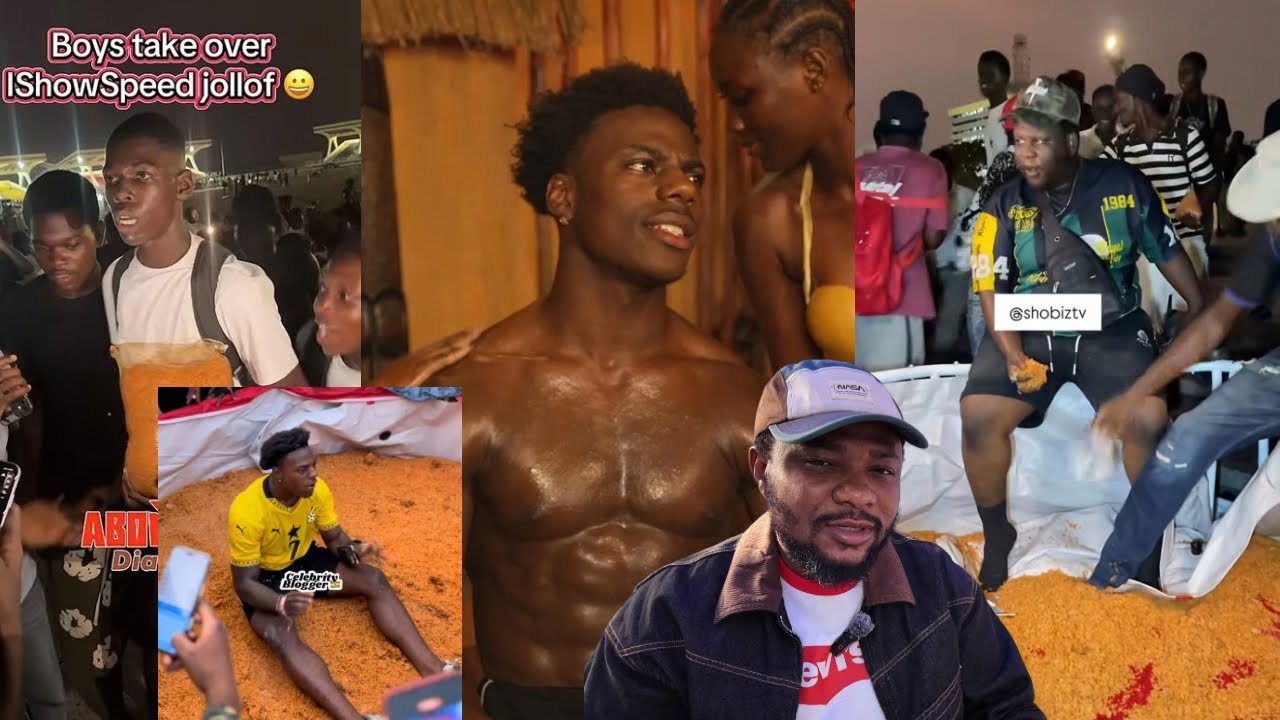iShowspeed Turn Ghana into a National Disgrace Over Jollof Rice & Nigeria 