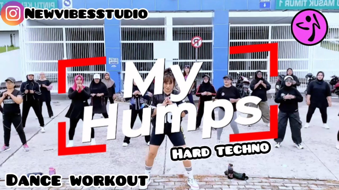 MY HUMPS - HARD TECHNO / ZUMBA / DANCE WORKOUT / ZE TEAM STADION BATAKAN/ CHOREO by ZIN DIAN FITRI