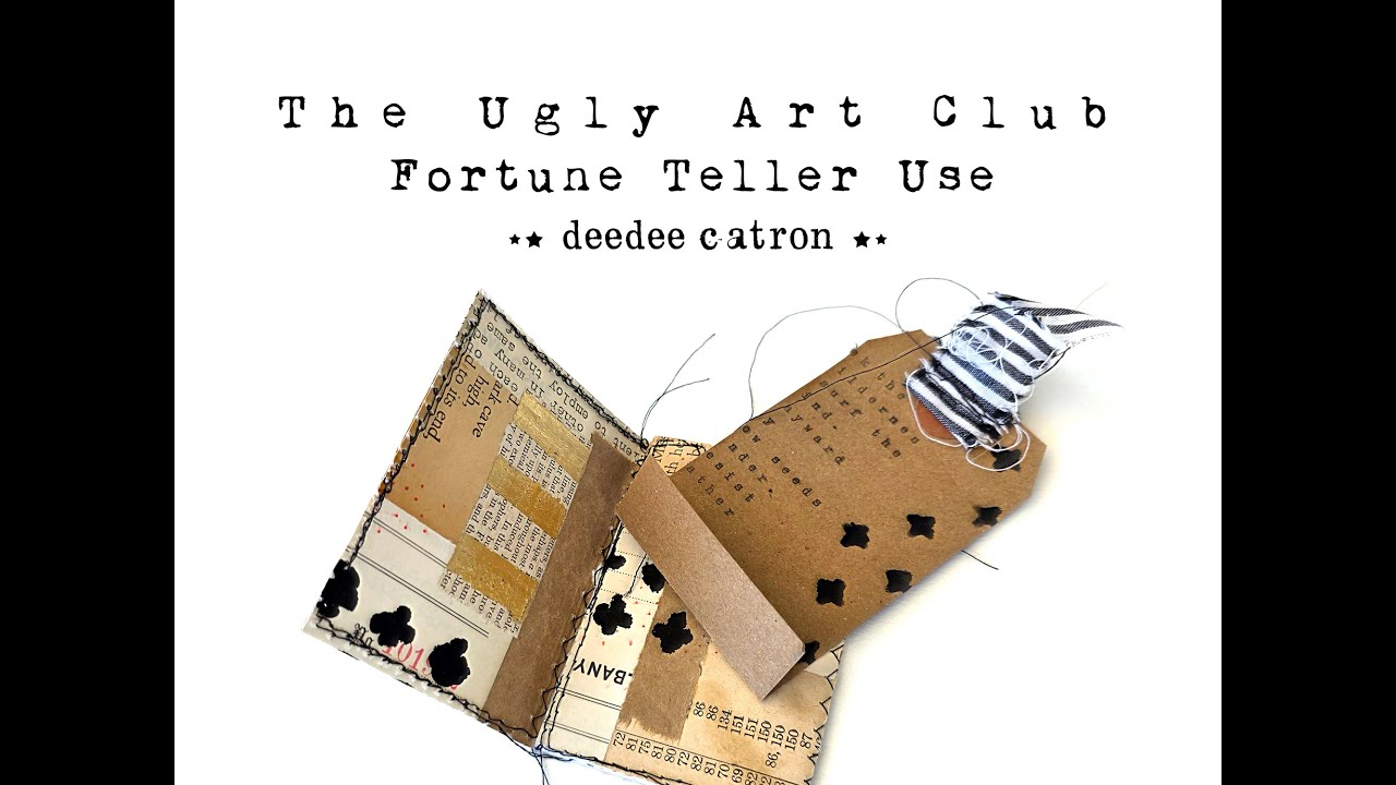 Fortune Teller IN USE - Mixed Media Inspiration