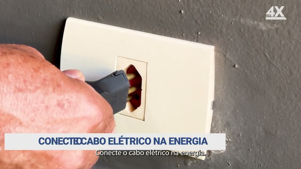 Como instalar a Lavadora JHF4X para primeiro uso