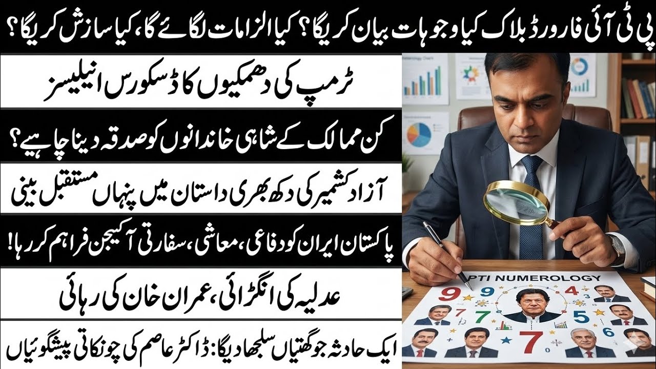 Revolution Series Part 469 by Dr Asim: Zaicha PTI Forward Bloc | Predictions on Judiciary, AJK, Iran