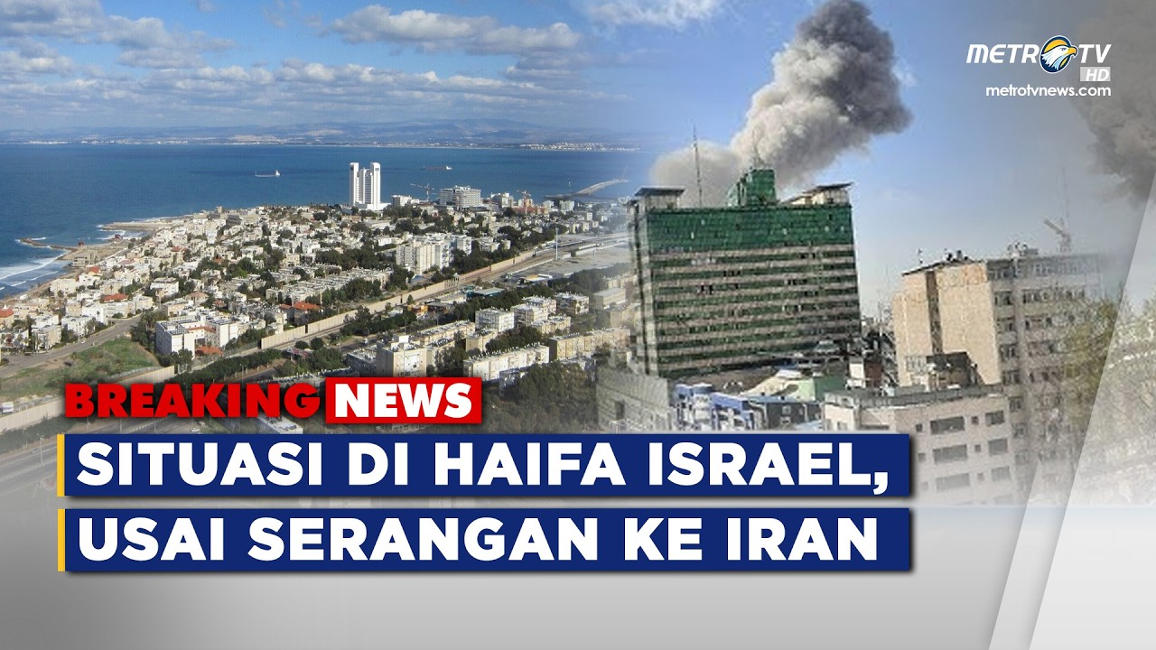 BREAKING NEWS - SITUASI DI HAIFA ISRAEL, USAI SERANGAN KE IRAN [28/02/2026]
