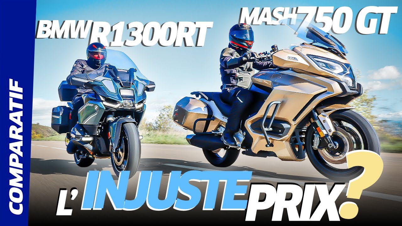 COMPARO#25 - Mash 750 GT vs BMW R1300 RT, de 12 000 à 35 000 € 😅
