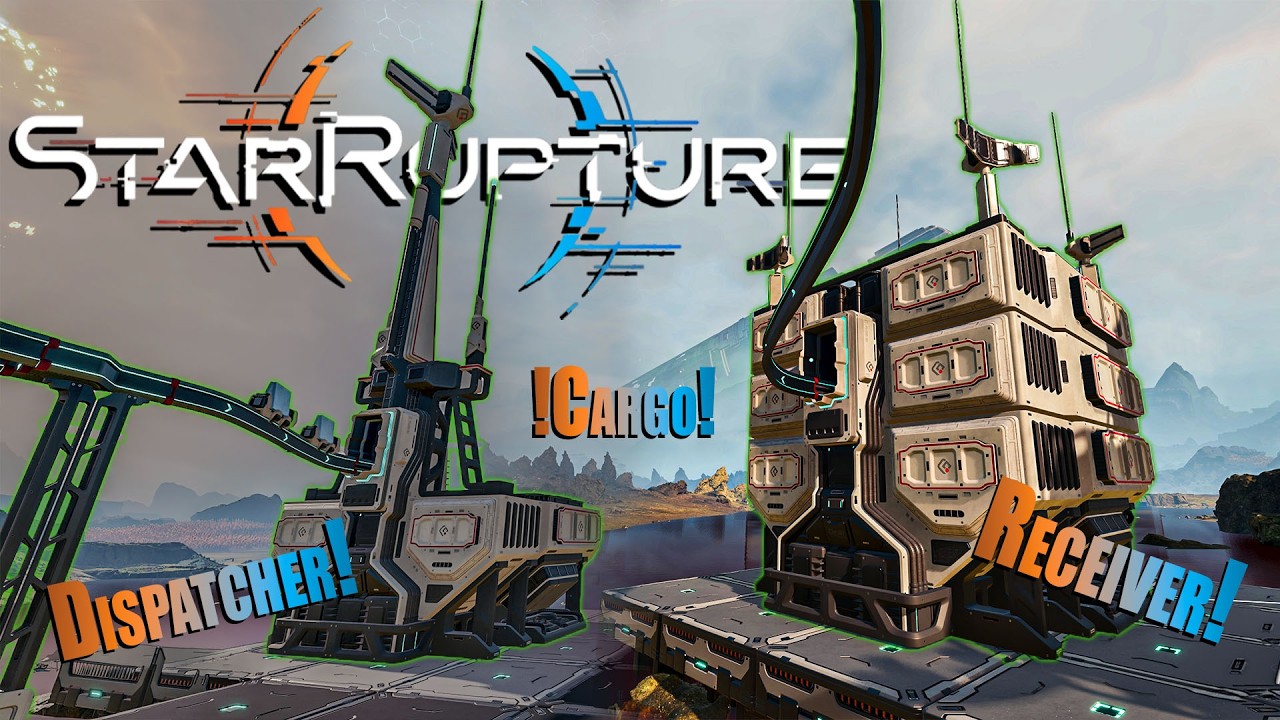 Cargo Dispatcher and Receiver! | StarRupture 2026  #gaming #starrupture