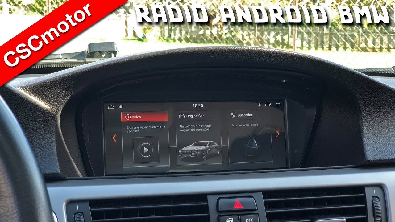 Radio Android BMW E90 | Instalación
