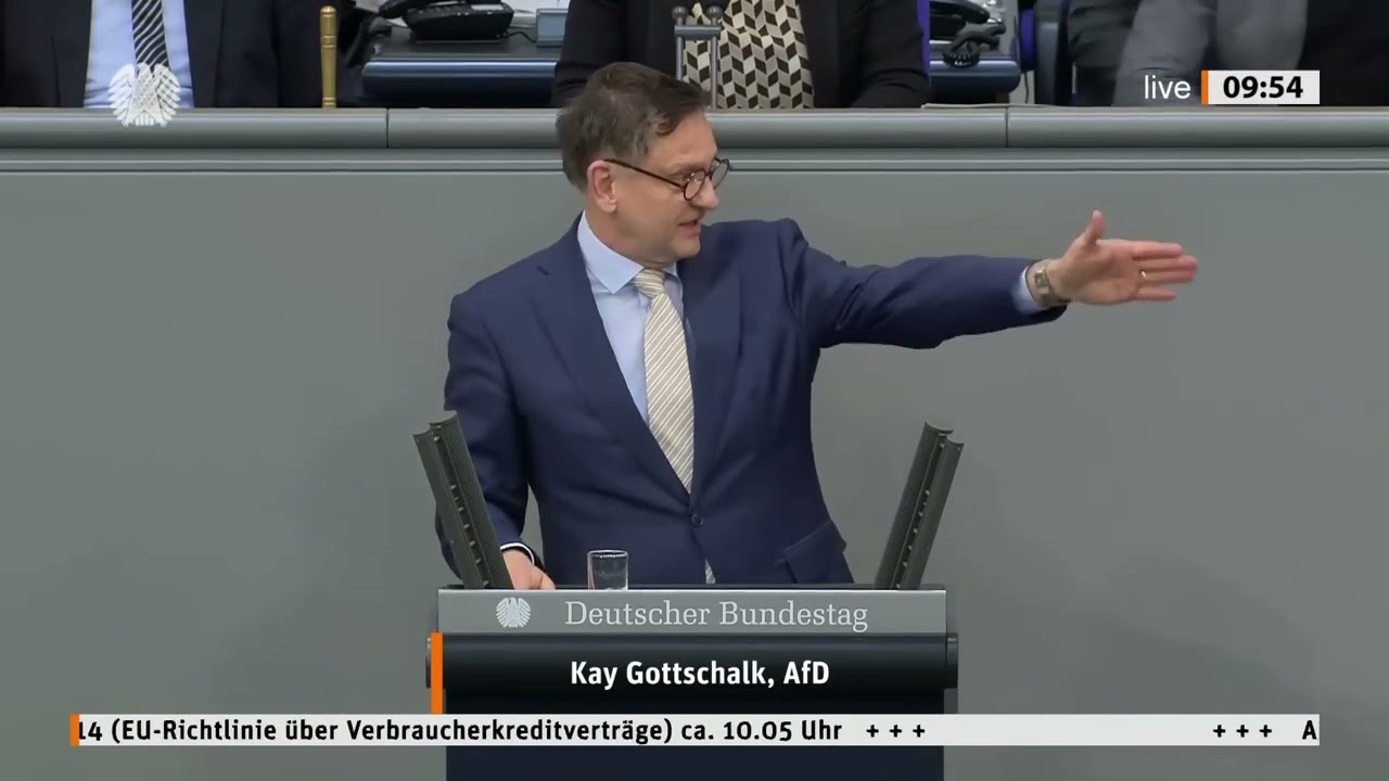 &bdquo;Ha&szlig;elmann sichtbar genervt? 😂 Kay Gottschalk zerlegt gr&uuml;nen Populismus im Bundestag!&ldquo;